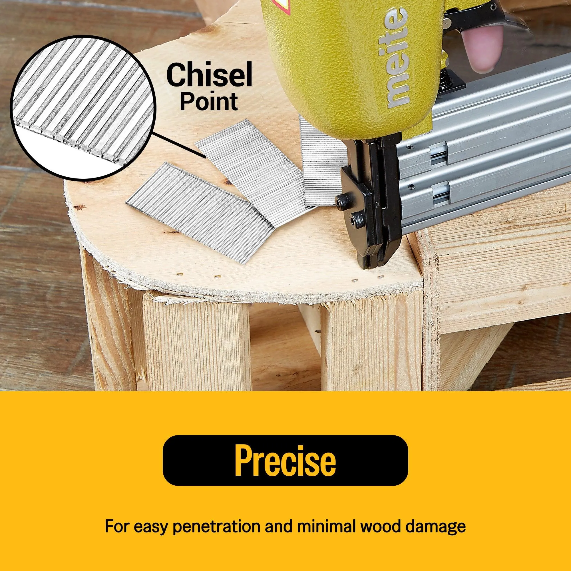 16 Gauge 7/8" to 2-1/2" Length Finish Nails