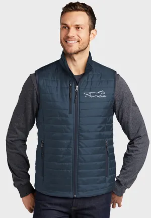After the Races Port Authority Mens Packable Puffy Vest - 2 Color Options