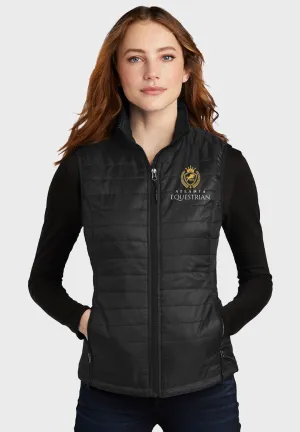 Atlanta Equestrian Port Authority Packable Puffy Vest - Ladies/Mens Styles