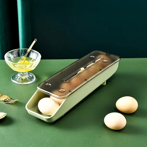 Automatic Rolling Egg Storage Box Ib-257 Green