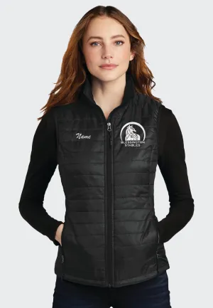 Blessington Stables Port Authority Packable Puffy Vest - Ladies/Mens Styles