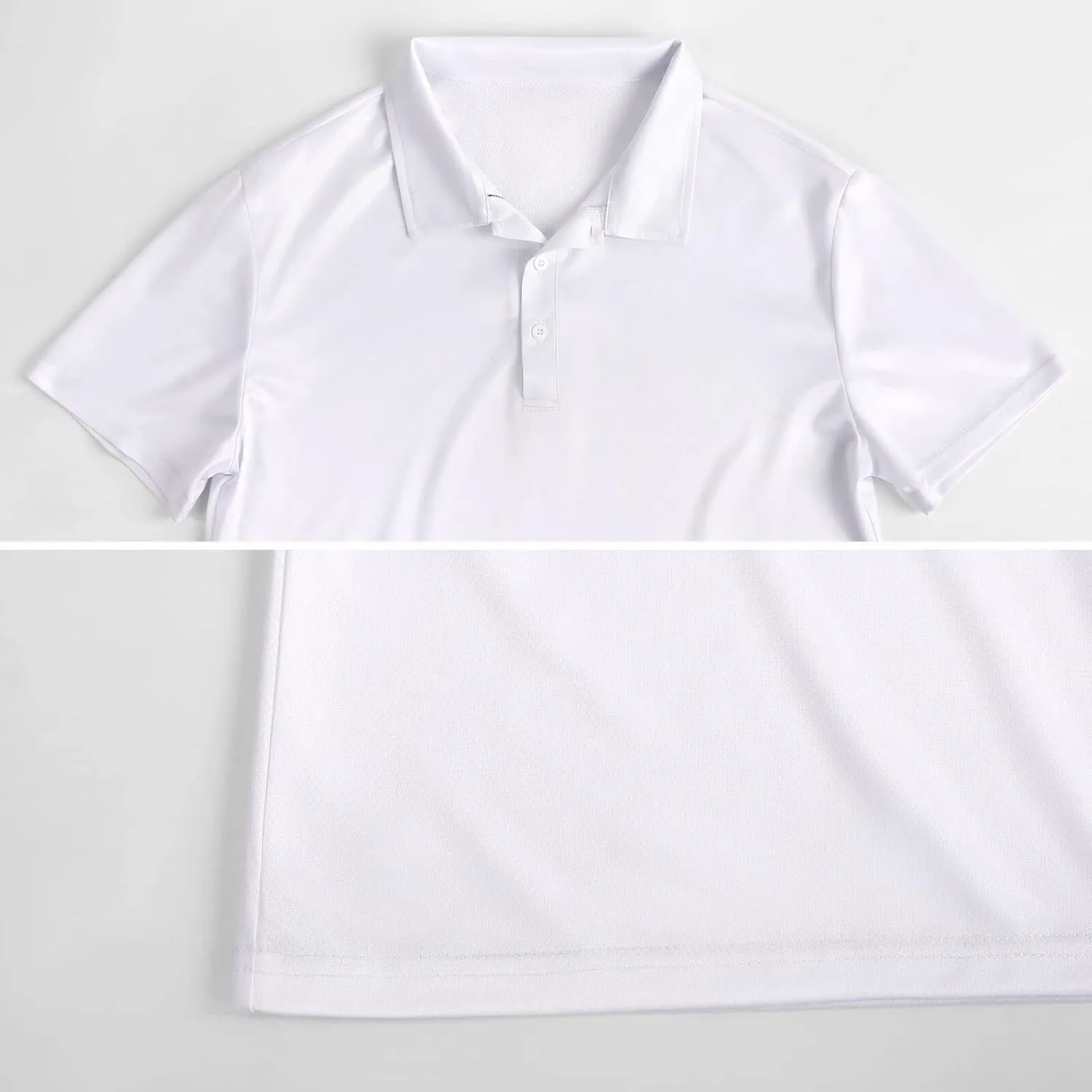 Butterfly Insect Mens Polo Shirts Quick Dry Short Sleeve T-shirts Slim Tennis Collared Tees Tops