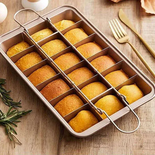 CakeyBakey - Baking pan with dividers