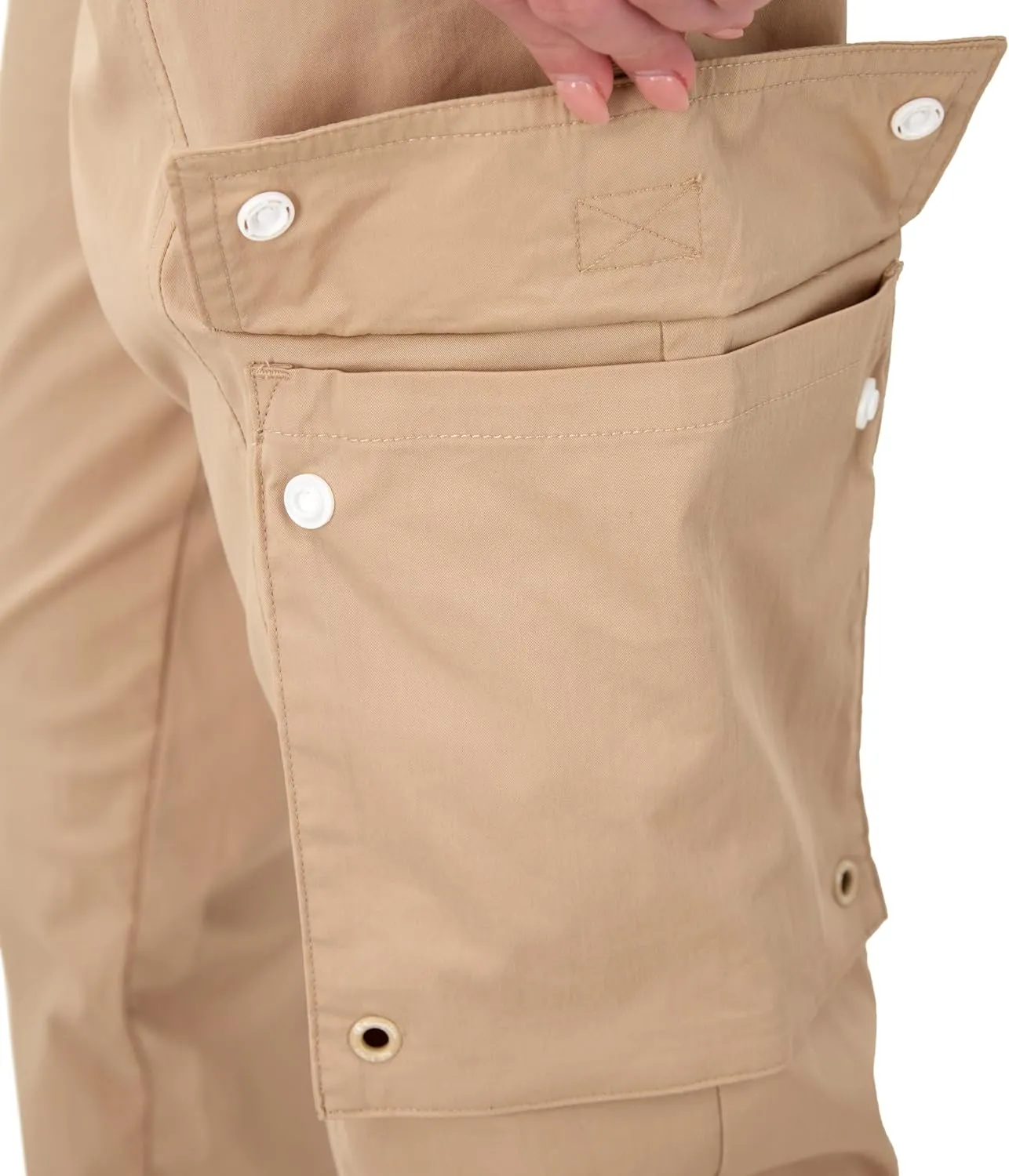 Champion Women's Cargo Pants, Lightweight Pants with Cargo Pockets For Women, Casual Pants, 29