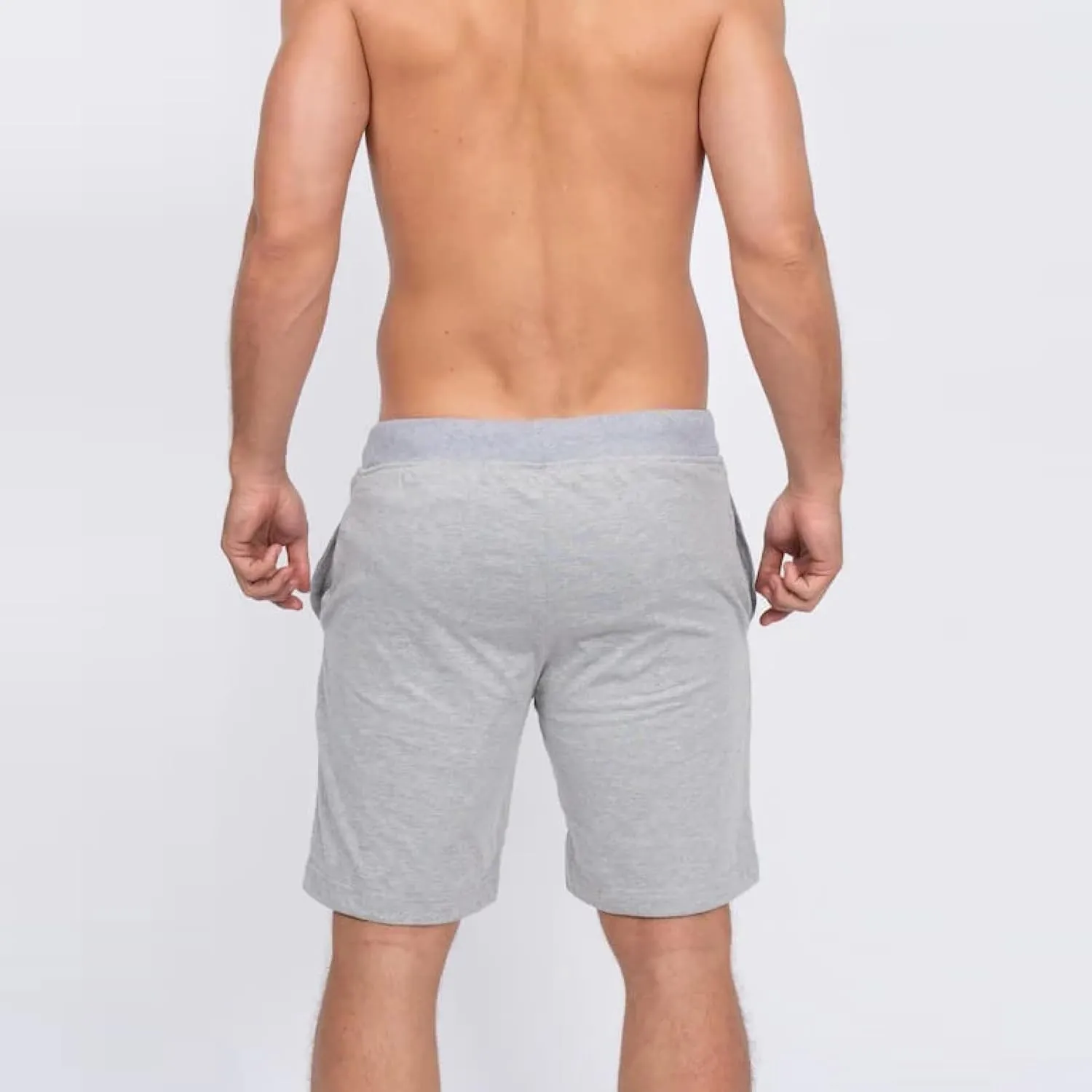 DudeRobe Mens Casual SweatShorts with Drawstring, from Shark Tank! Perfect for Pre/Post Workout, Running, Jogging