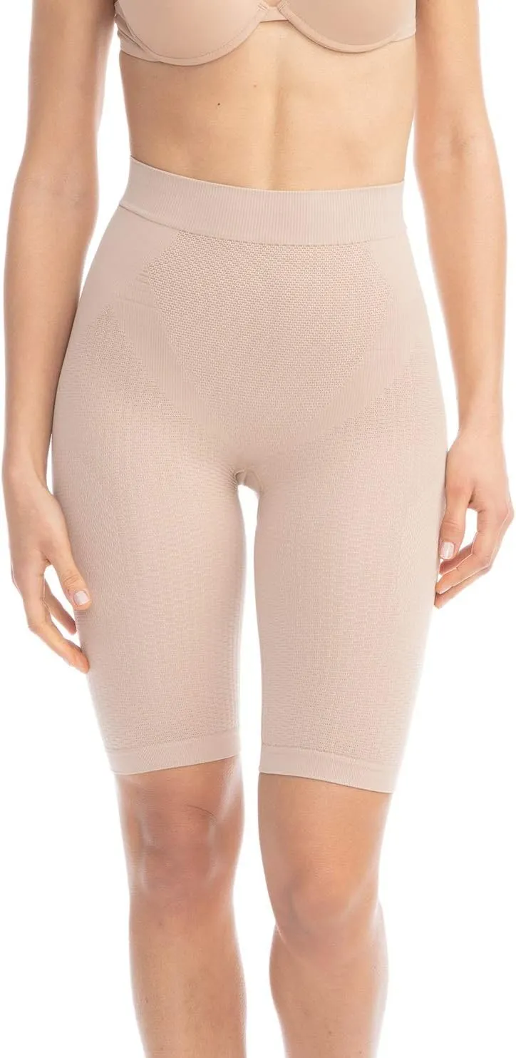 Farmacell Push up Leggings for Women Made in Italy - Anti-Cellulite Shorts Above knee - Seamless Shapewear for Women - 312