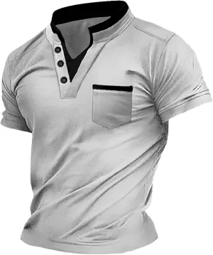 Gifts for Him Under 25 Casual Top Lapel Zipper Casual Short Sleeve Loose Shirt Elegant Printed Shirt Top Dress Shirt