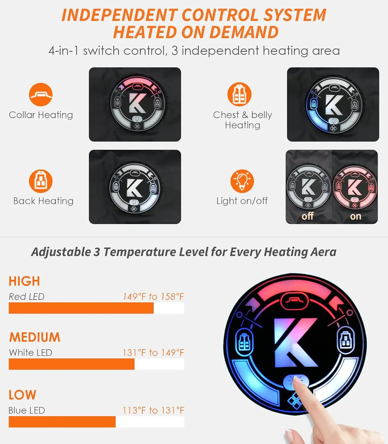 Heated Vest for Women: With Battery Pack Included Winter Warm Heating Outwear Vests Jacket- Gifts for Women