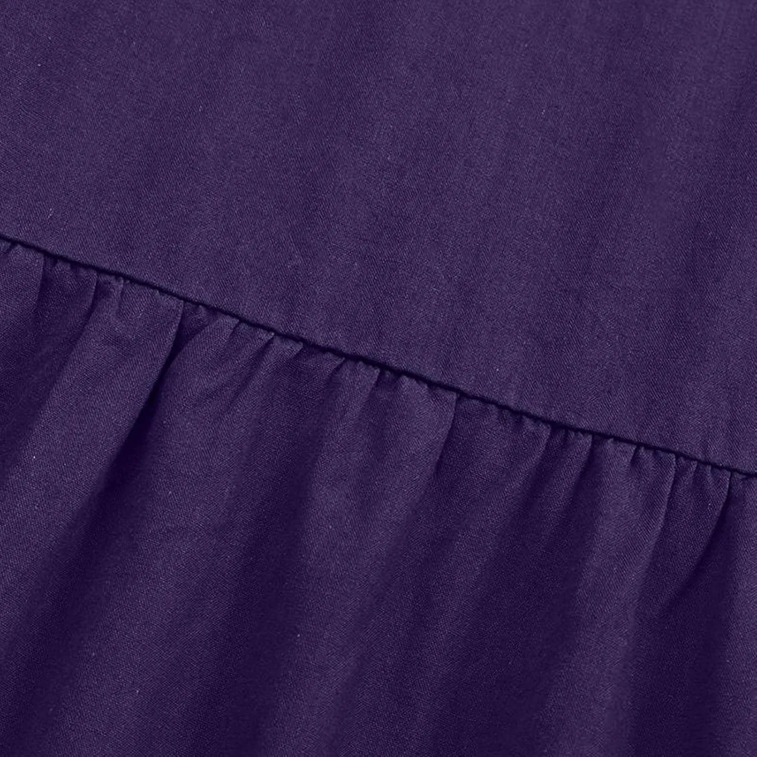 Long Maxi Plus Size Skirts for Women 2025 Summer Flowy Swing Tiered Elastic High Waist Pleated Skirt No Have Belt