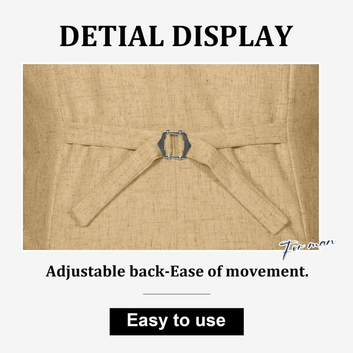 Men Linen Vest Casual Suit Vests Regular Fit Beach Wedding Waistcoat For Mens Groomsmen Party Dress Vest