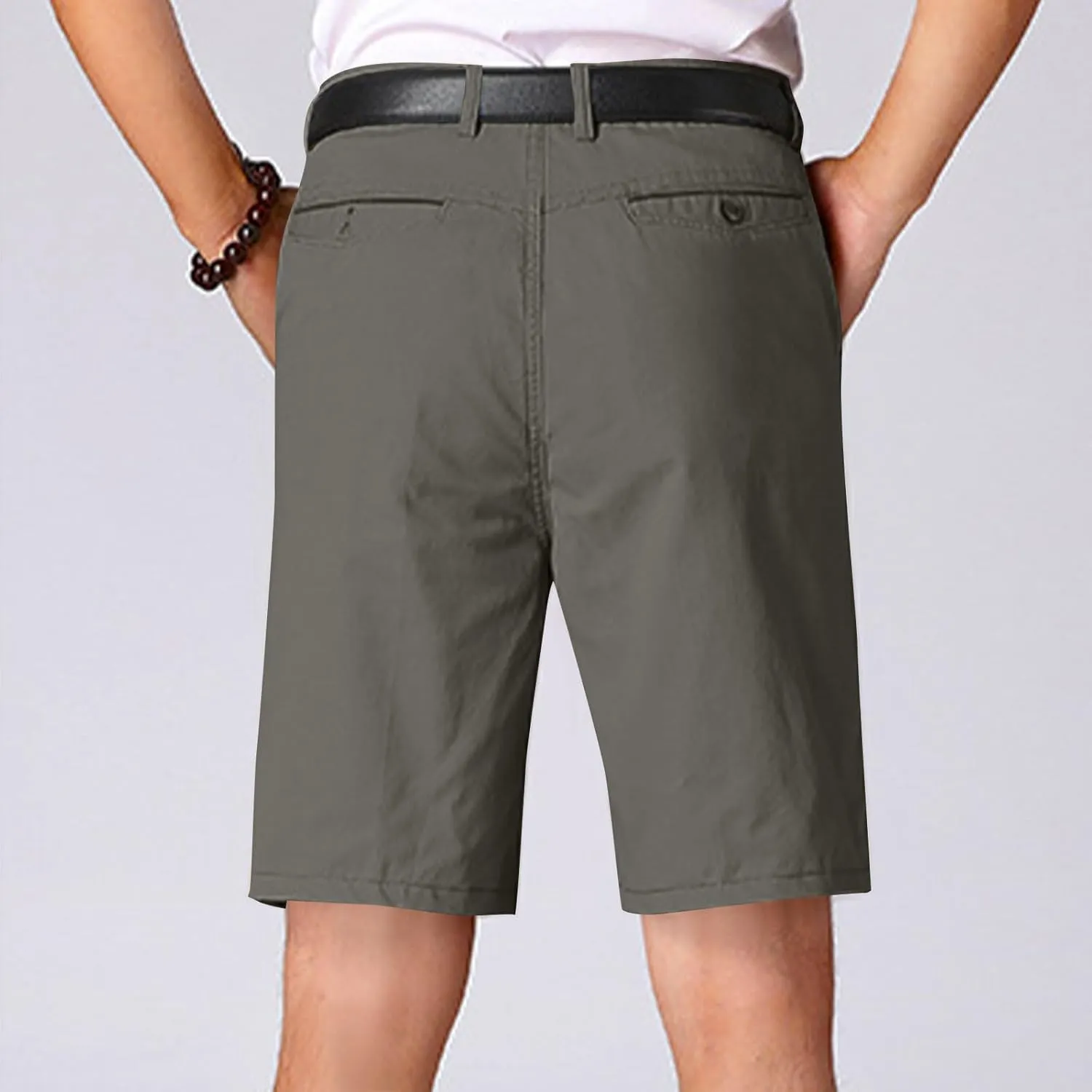 Men's Golf Shorts 2025 Mens Shorts Stretch Flat Front Work Dress Short Lightweight Hiking Chino Cargo Pants Straight
