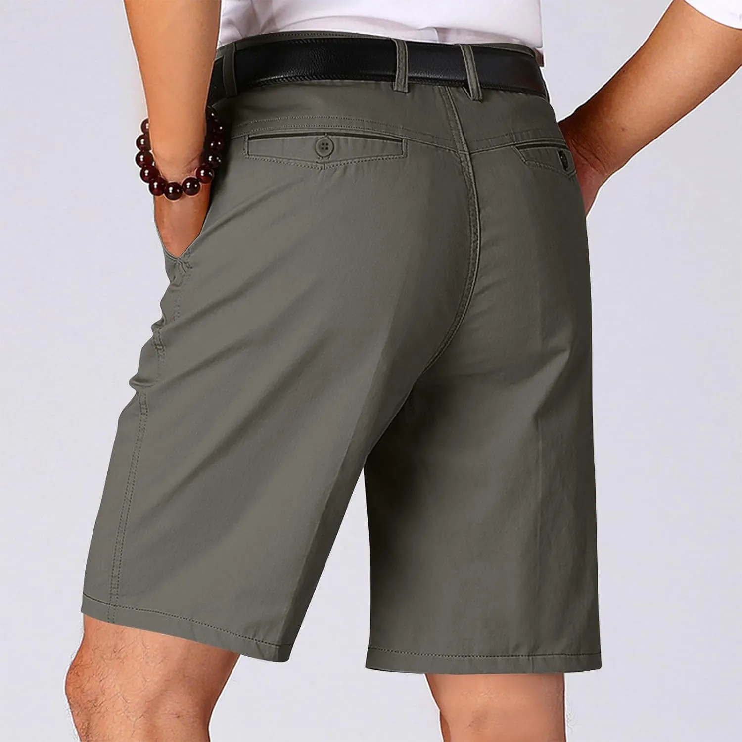 Men's Golf Shorts 2025 Mens Shorts Stretch Flat Front Work Dress Short Lightweight Hiking Chino Cargo Pants Straight