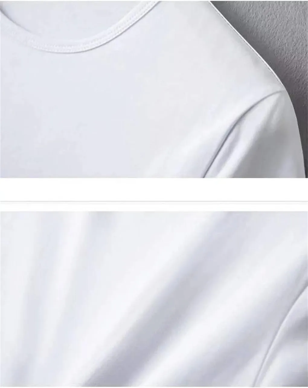 Men's T-Shirt Solid Tees Tops O-Neck Short Sleeved 3Pcs Men T-Shirt Black Man Undershirts Fitness for Male Clothes