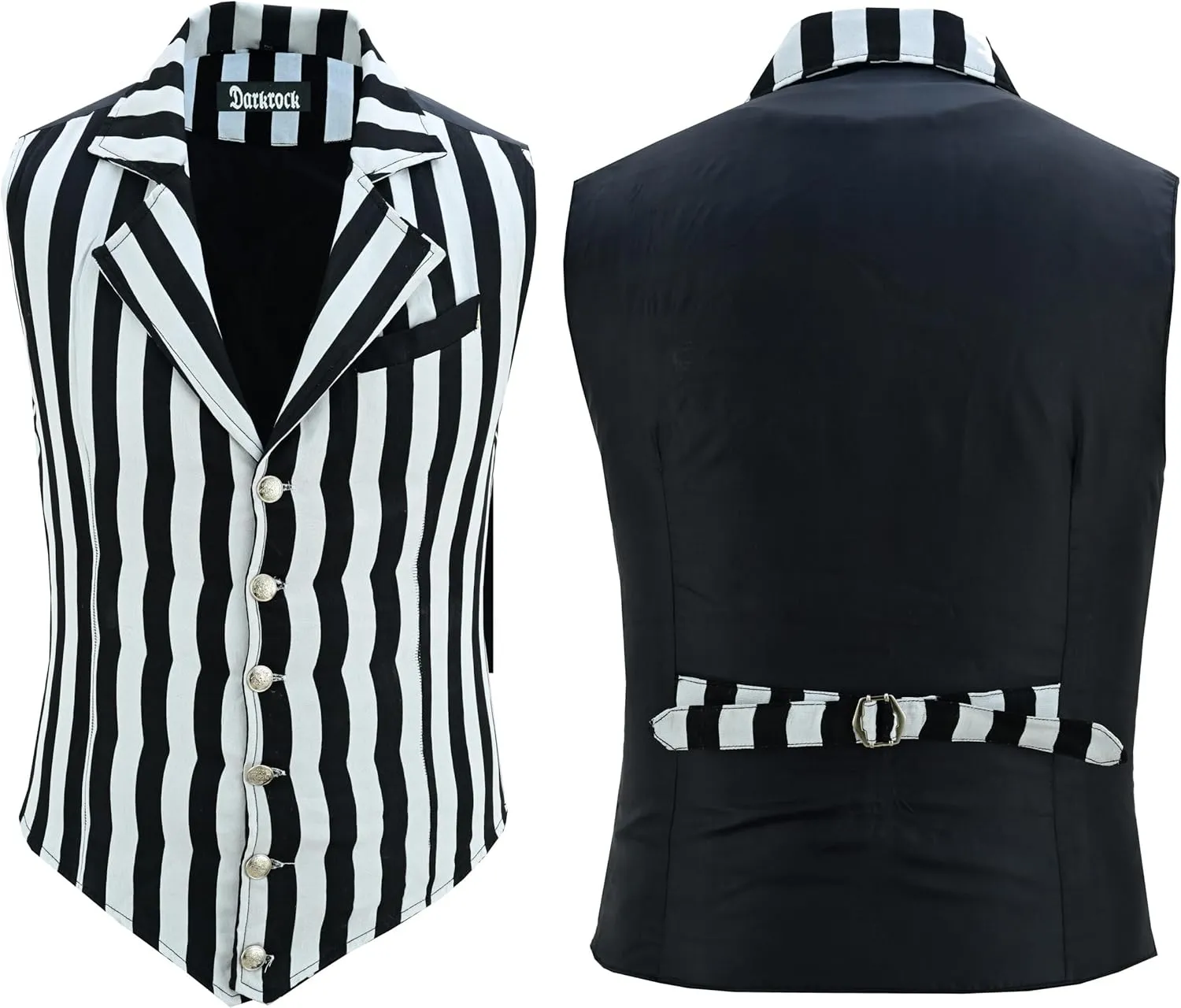 Mens Victorian Suit Vest Steampunk Gothic Waistcoat/USA