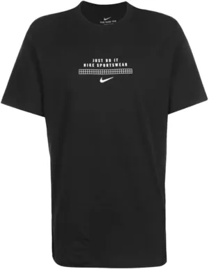 Nike Sportswear 2000S DNA T Mens Active Shirts & Tees Size M, Color: Black/White