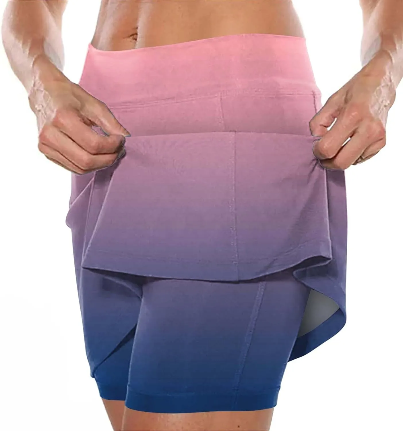Pleated Athletic Skirts for Women Long Running Shorts for Men 5 inch Black Mini Skirt with Shorts Girls