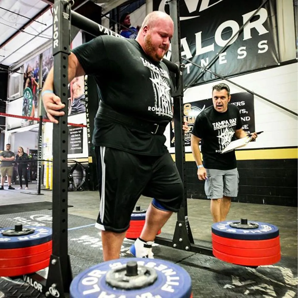 Strongman Yoke Rack w/ J Hooks and Pull Up Bar