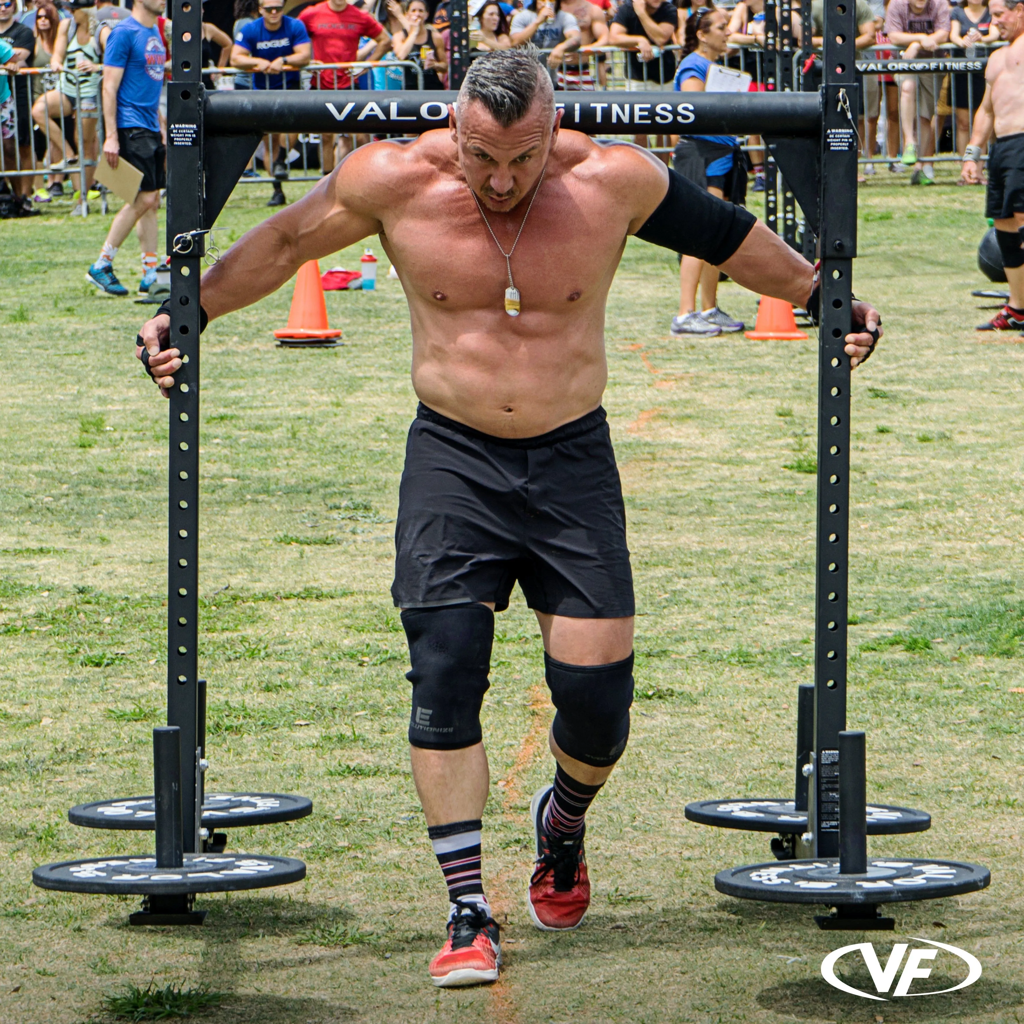 Strongman Yoke Rack w/ J Hooks and Pull Up Bar