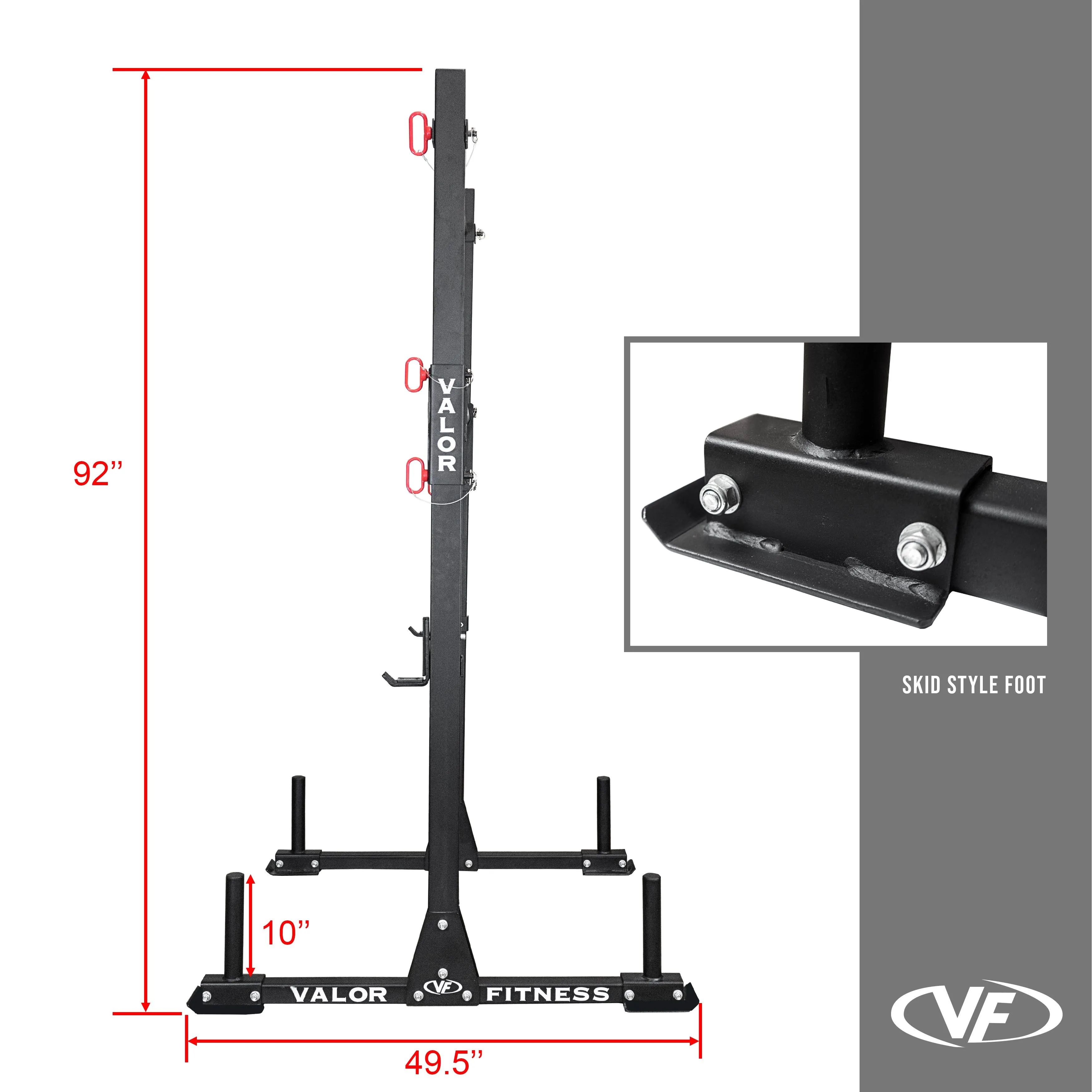 Strongman Yoke Rack w/ J Hooks and Pull Up Bar