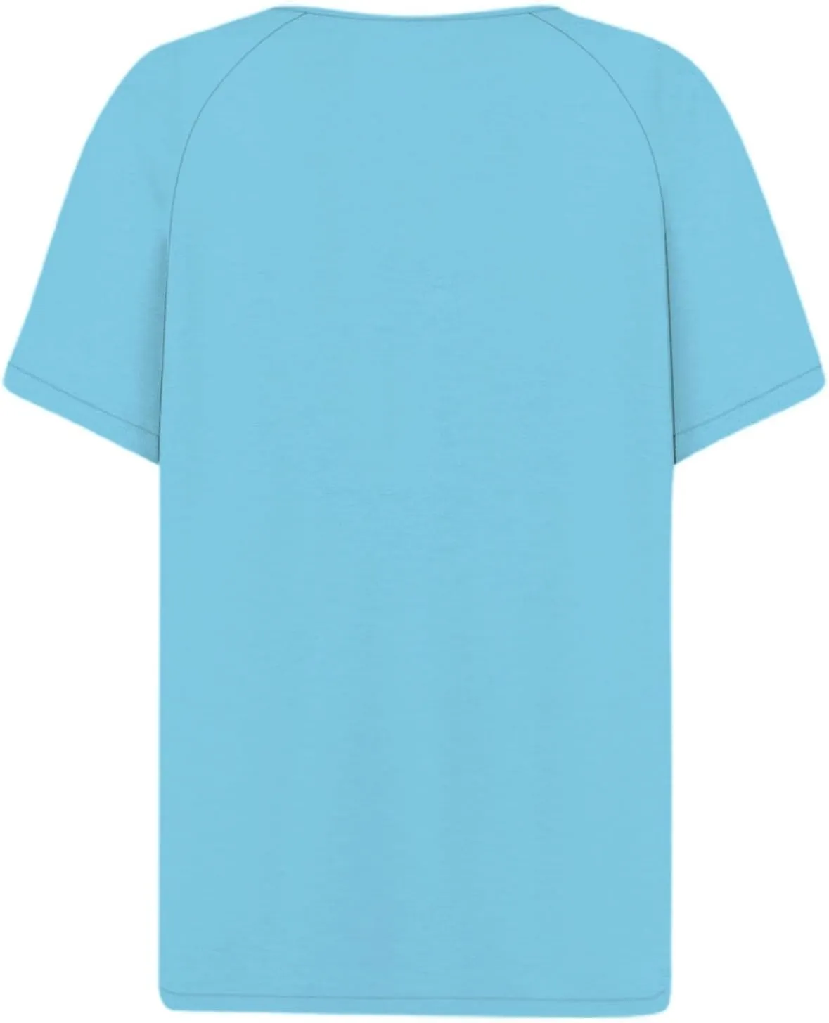 Summer Tops for Women Short Sleeve Henley V Neck Blouses Button Dressy Shirts Casual Business Office Outfits Tees