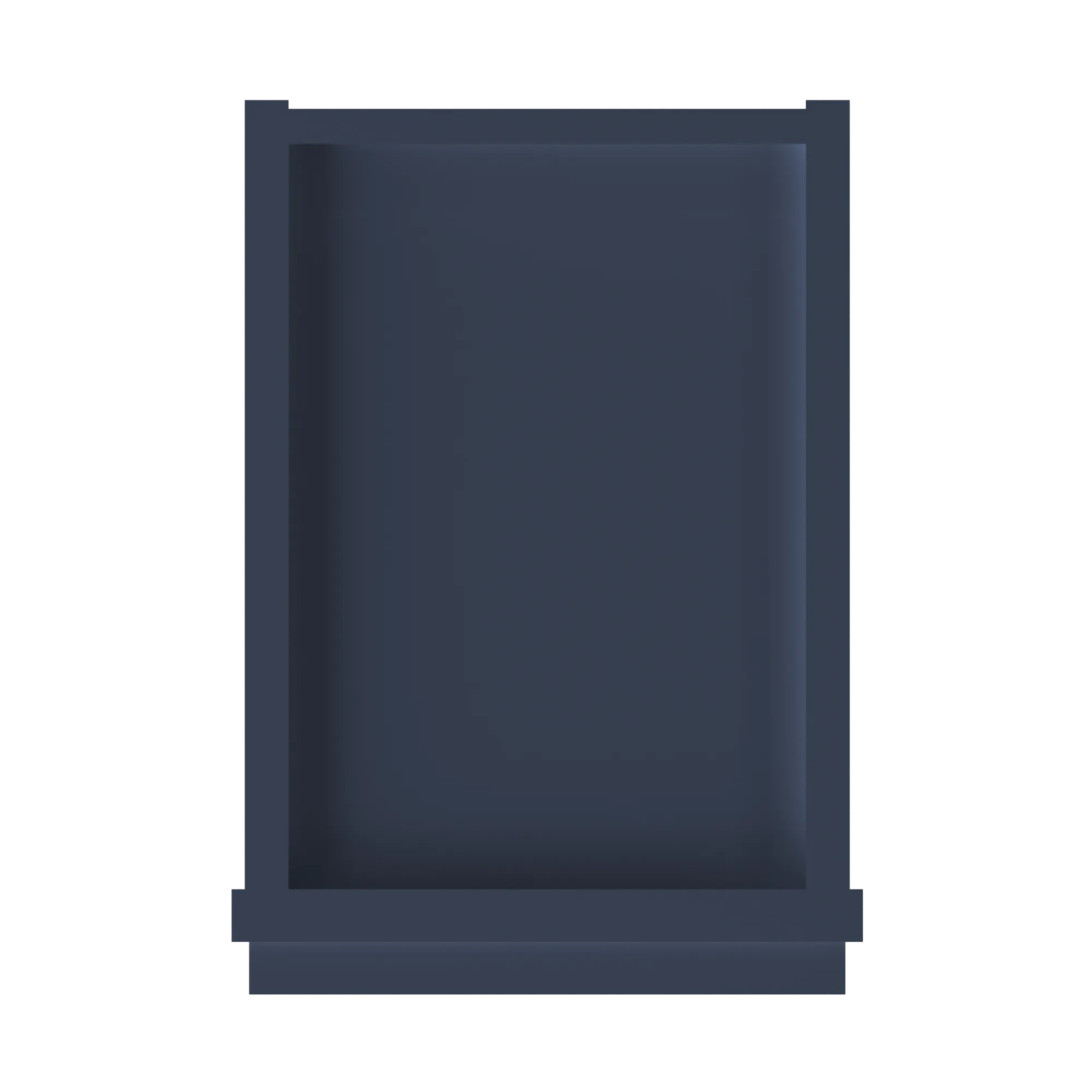 Wall Kitchen Cabinet W0930 Danbury Blue LessCare 9 in. width 30 in. height 12 in. depth