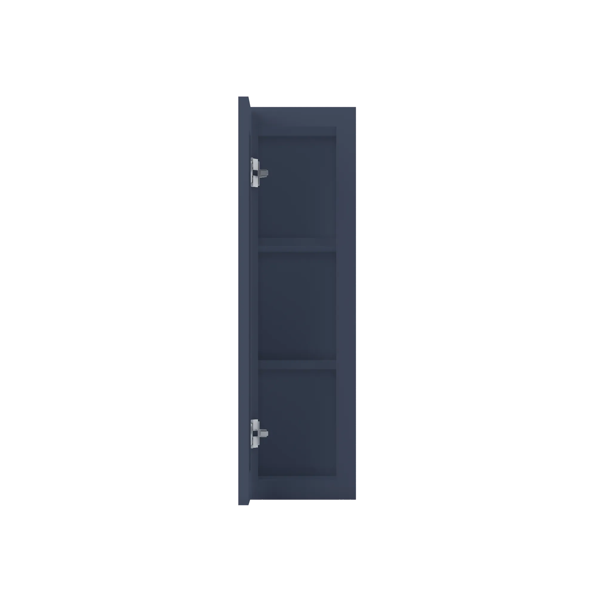 Wall Kitchen Cabinet W0930 Danbury Blue LessCare 9 in. width 30 in. height 12 in. depth