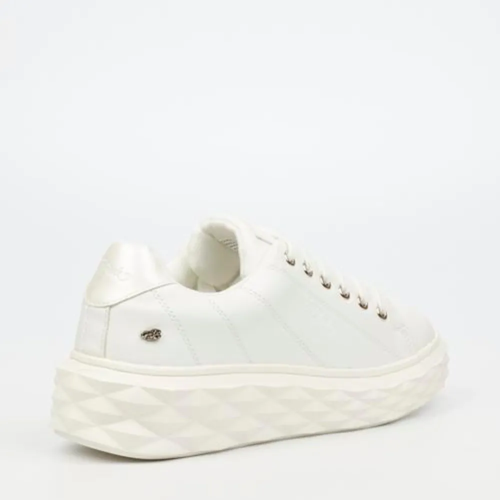 White Chunky Miss Black Sneaker  - Choo 1