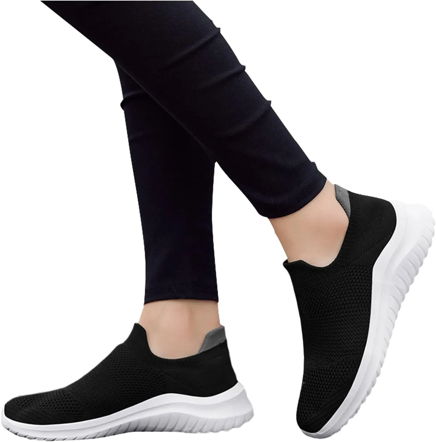 Women's Running Shoes Lightweight Comfortable Walking Tennis Shoes Non Slip Breathable Athletic Workout Sneakers